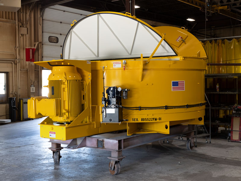 Cyclo Pan Mixer — 1 yd³